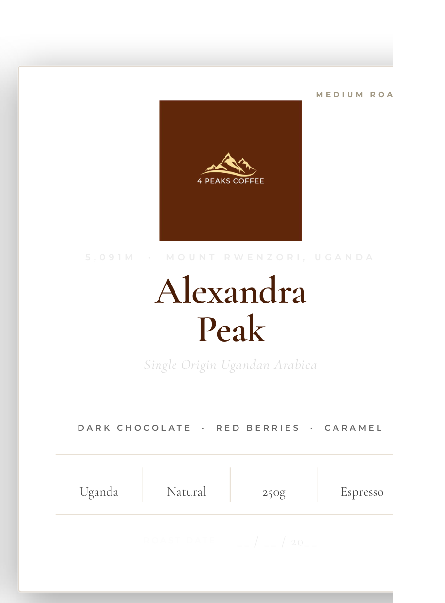 Alexandra Peak - Medium Roast