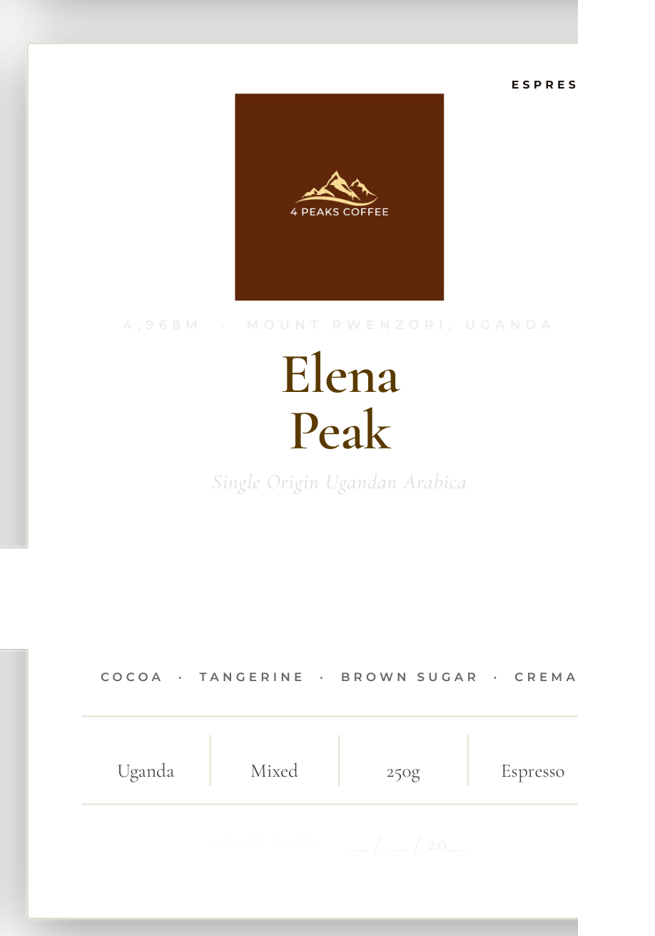 Elena Peak - Espresso